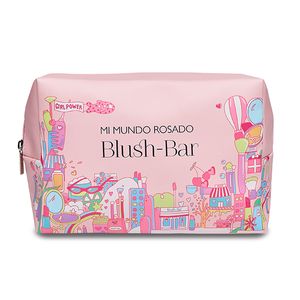 Cosmetiquera Grande Mi Mundo Rosado Blush-Bar