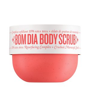 Exfoliante Corporal Bom Dia Body Scrub 10% AHA BHA Resurfacing Complex + Crushed Maracujá Seeds