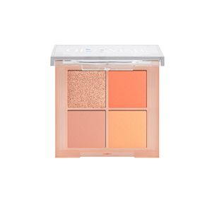 Mini Paleta de Sombras GloWish Micro Mini Natural Eyeshadow Palette - Clay