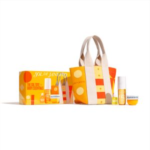 Kit de Cuidado Corporal Sol Tote + Body Essentials Set
